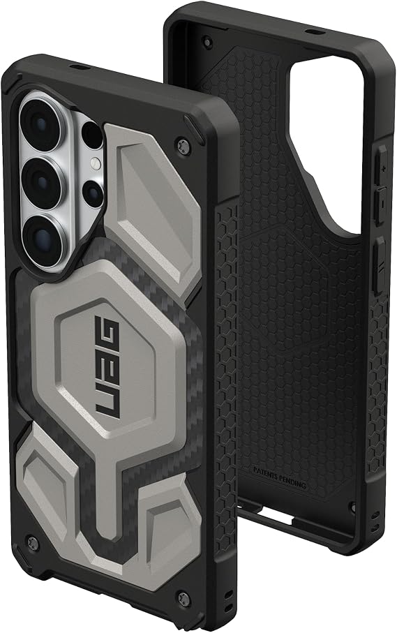 URBAN ARMOR GEAR UAG for Samsung Galaxy S26 Ultra Case 6.9" Monarch Pro - Magnetic Charging Compatible Rugged Military Drop Tested Protective Cover, Titanium