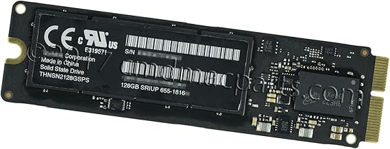 Odyson - 128GB SSD Replacement for Apple MacBook Pro 13" Retina A1502, 15" A1398 (Late 2013-2015)