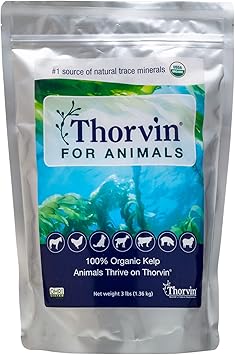 Kelp for Animals | Organic Supplement for Skin, Coat, Digestion and Optimal Health | Suitable for Dogs, Cats, Horses, and Livestock | 3lb