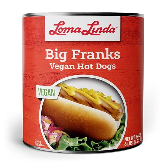 Loma Linda - Plant-Based - Big Franks (96 oz.) - Kosher