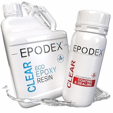 EPODEX Coating & Sealing Epoxy Resin - Carbon RED - Metallic, 1.5gal