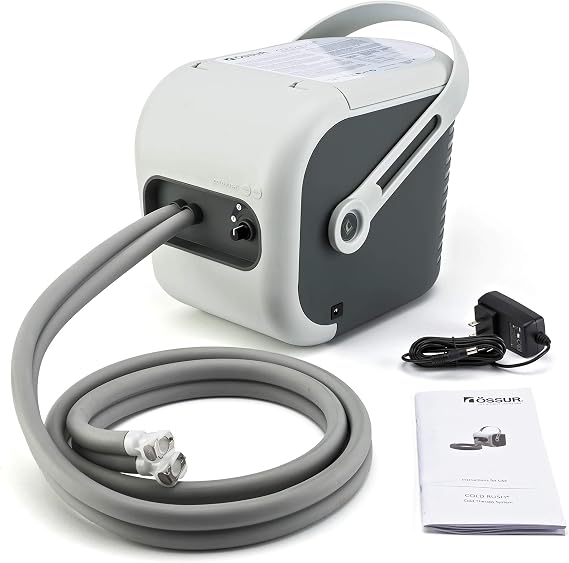 Ossur Cold RushTherapy Machine System -Unit Only- Quiet, Lightweight and Strong Cryotherapy Freeze Kit Pump