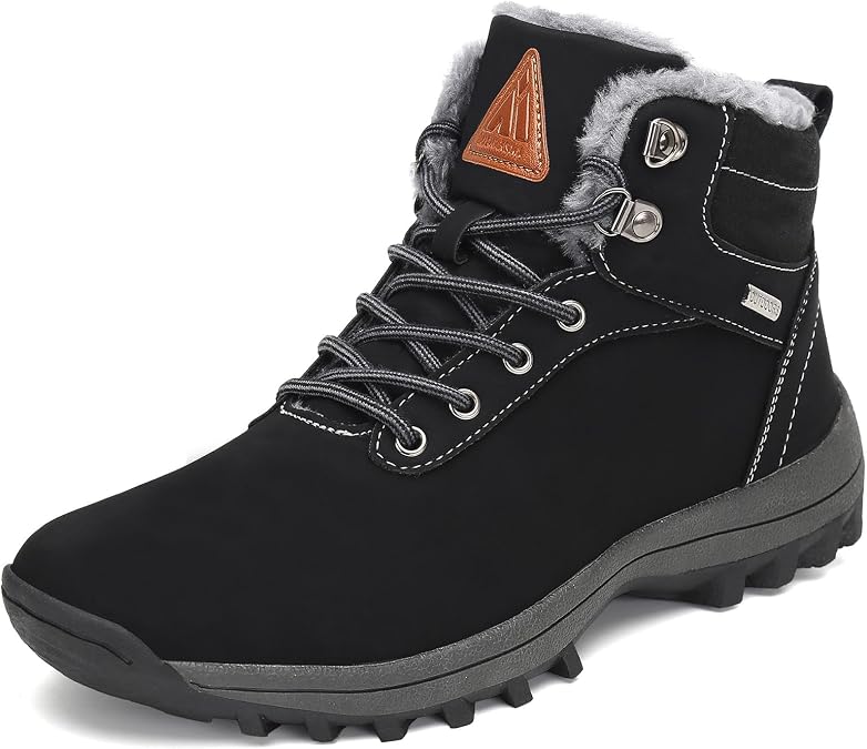 Mishansha Snow Boots for Women Warm Winter Hiking Boots Size 5.5-10.5