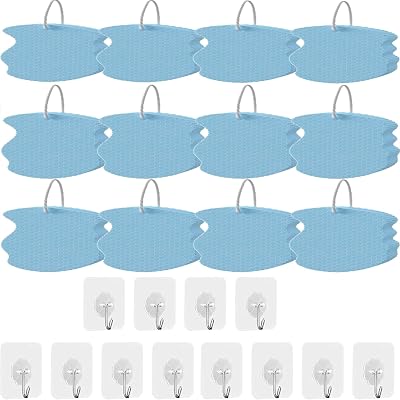 Korean Skin Scrubber Exfoliator,Efficient Super Soft Exfoliating Bath Sponge, Efficient Exfoliating Sponge, Korean Skin Scrubber, Korean Skin Scrubber Sponge Blue12
