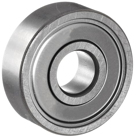 NSK 6206ZZ Deep Groove Ball Bearing, Single Row, Double Shielded, Pressed Steel Cage, Normal Clearance, Metric, 30mm Bore, 62mm OD, 16mm Width, 11000rpm Maximum Rotational Speed, 2540lbf Static Load Capacity, 4384lbf Dynamic Load Capacity