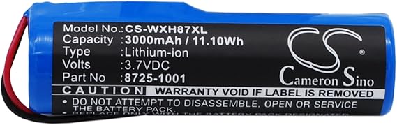 Estry Battery Replacement for WELLA Eclipse Clipper 8725-1001