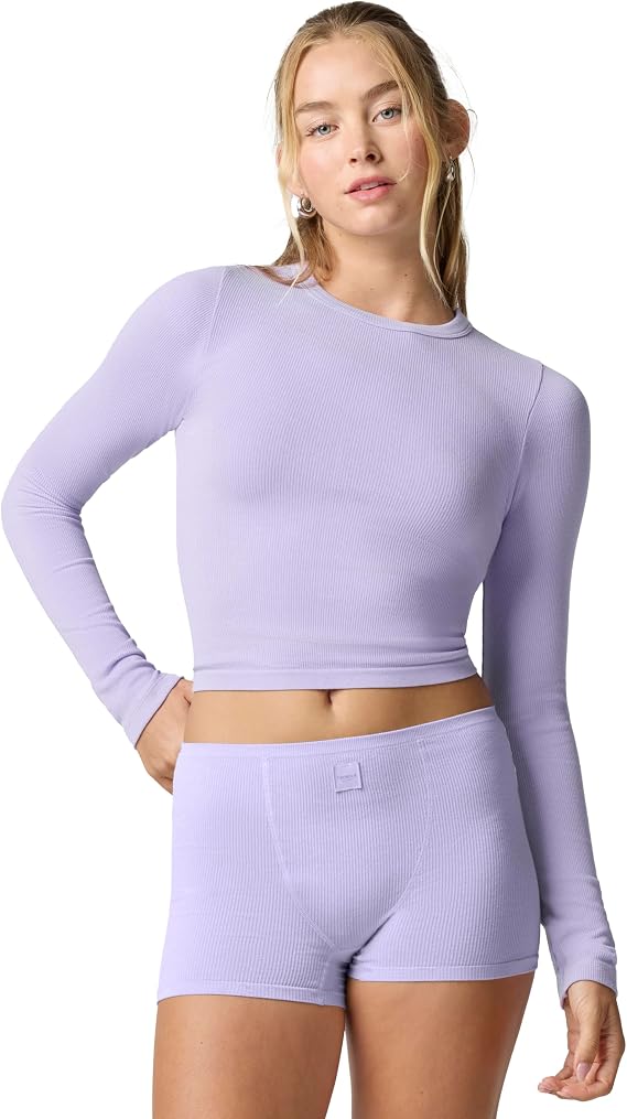 Florence by Mills Women's Softie Seamless Long Sleeve Top