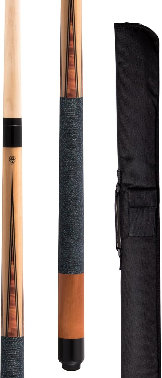 McDermott K97B 42" Youth Short Pool Billiard Cue with 1x1 Soft Case
