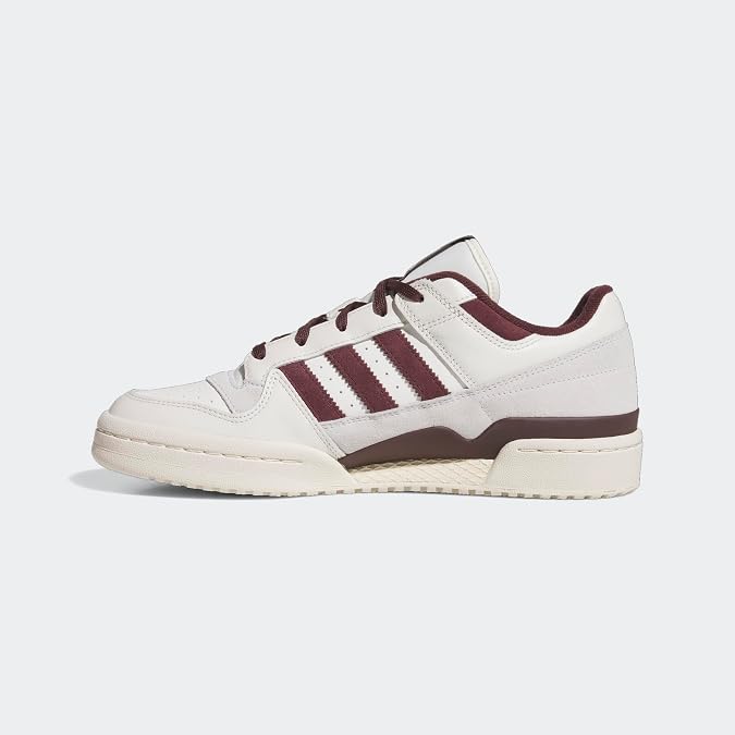 adidas Mens Forum Low Cl Sneakers Shoes Casual - White