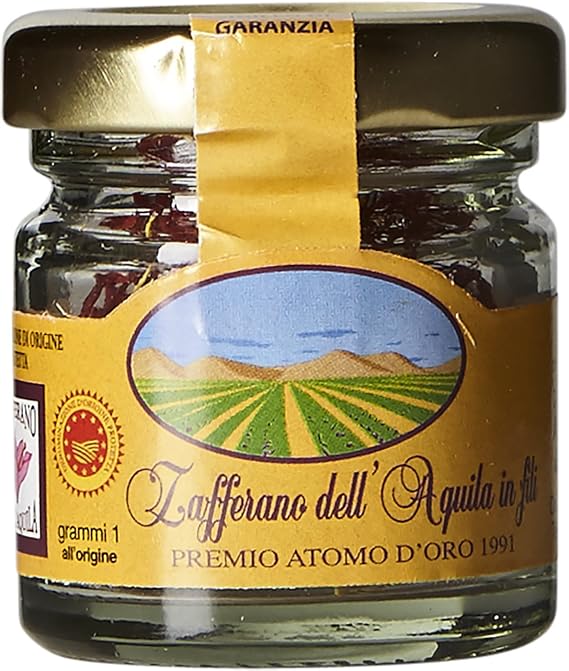 Saffron Threads DOP LAquila Abruzzo, Italy - 1 g