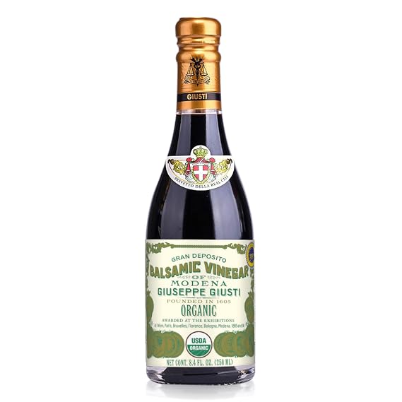 Giusti 1 Silver Organic Balsamic Vinegar of Modena IGP - 8.45 fl oz