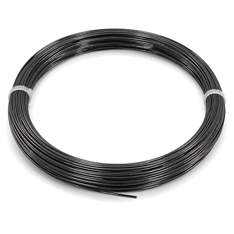Nitinol Round Wire, 1.5 mm Diameter x 10 m Long, Black