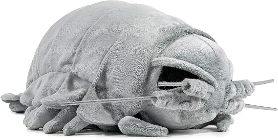 Simulation Giant Isopod Plush Toy 12, Soft Cute Soft Giant Isopod Stuffed Animal Plush Toys for Kids Boys and Girls Stuffed Toy