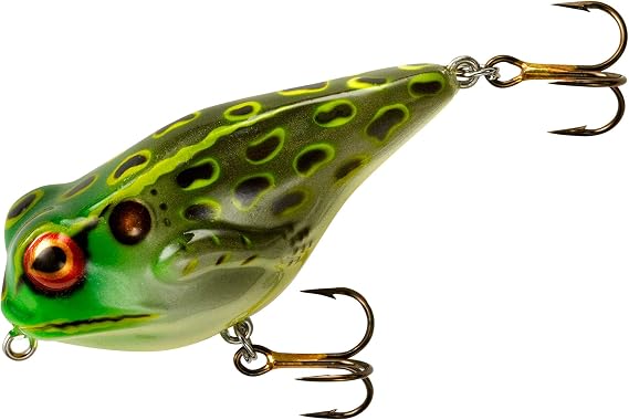 Rebel Lures Frog-R Topwater Fishing Lure, 2 3/8 Inch, 5/16 Ounce
