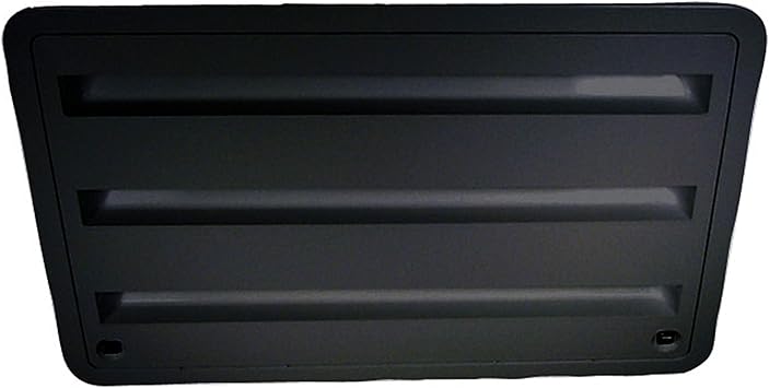 Dometic 3316941.005 Refrigerator Upper/Lower Refrigerator Side Access Vent - Black