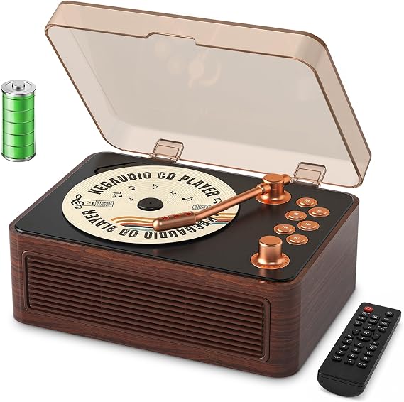 CD Player Portable Bluetooth: Kegaudio CD Players for Home