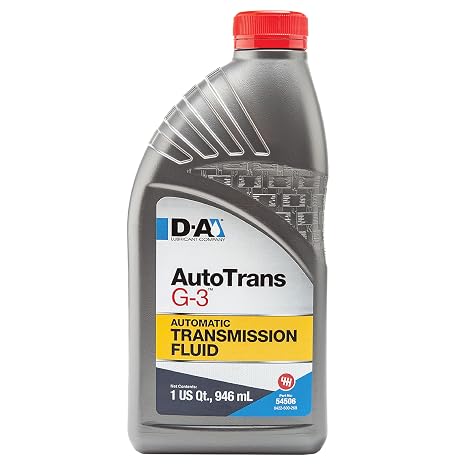 D-A LUBRICANT COMPANY 54506, Autotrans G3 Conventional Automatic Transmission Fluid (ATF), 1 Quart