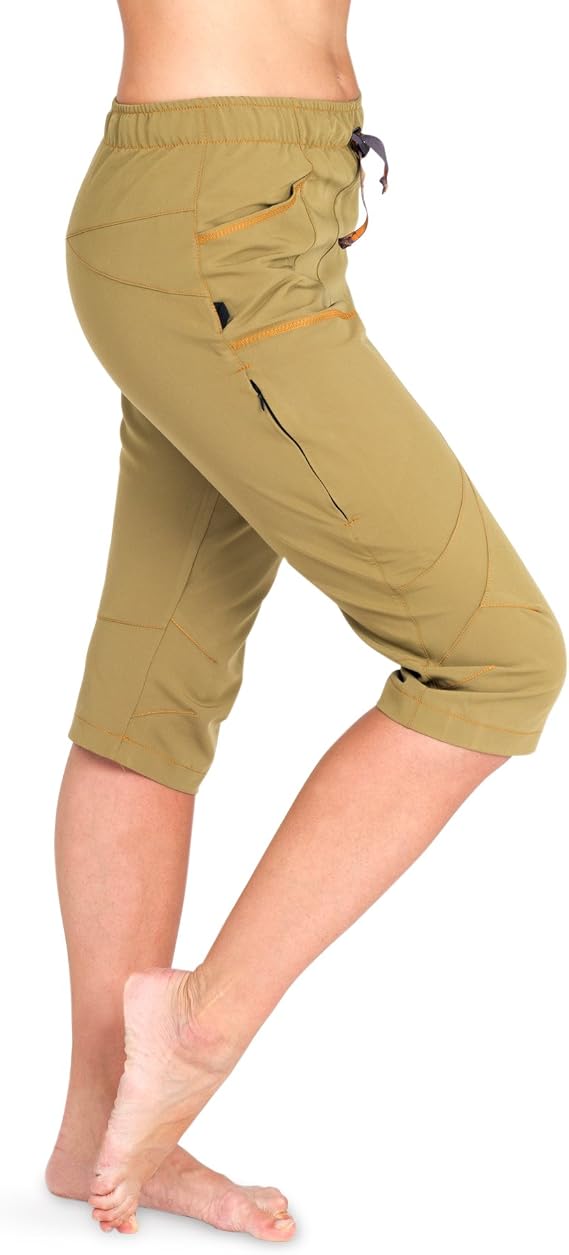 Ucraft "Xlite Women's Rock Climbing and Bouldering and Yoga Knickers. Lightweight, Stretching, Breathable