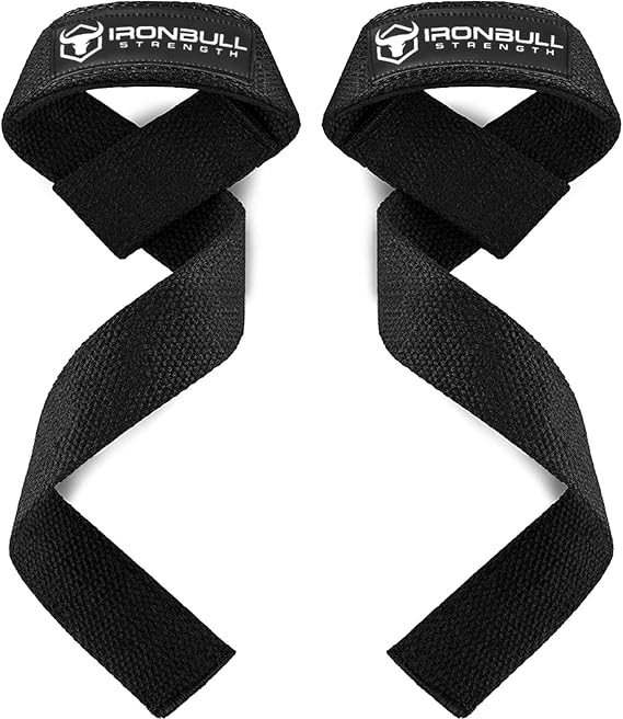 Lifting Wrist Straps for Weightlifting (1 Pair) Padded Lifting Straps for Deadlifts, Powerlifting, Strength Training & Bodybuilding Gym Straps for Men & Women