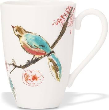 Lenox Simply Fine Chirp Mug, White -