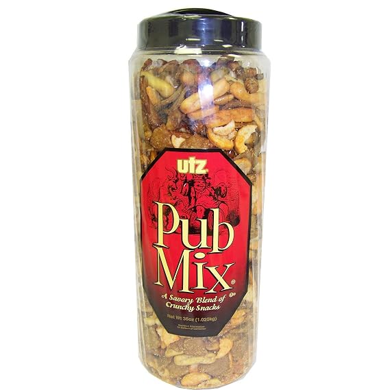 SCS Utz Pub Mix - 36 oz. container