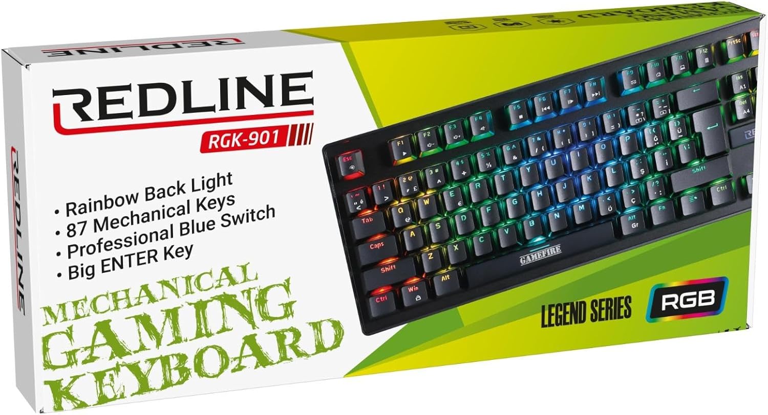 REDLINE RGK-901 Oyuncu Klavyesi