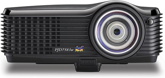 ViewSonic PJD7583W WXGA 1280x 800 Ultra Short Throw DLP Projector - 3000 lumens, 3000:1 DCR, 120Hz / 3D Ready, 10W Speakers