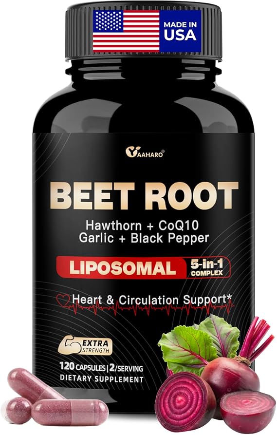Beet Root Capules Liposomal Beet Root Powder for Heart Circulation Support
