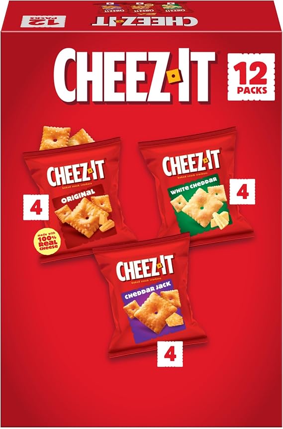 Cheez-It Crackers Variety Snack, 12.1 Ounce
