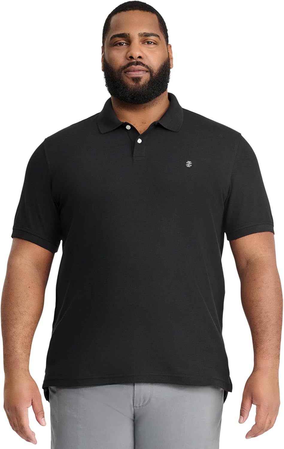 IZOD Mens Big and Tall Advantage Performance Short Sleeve Polo Shirt