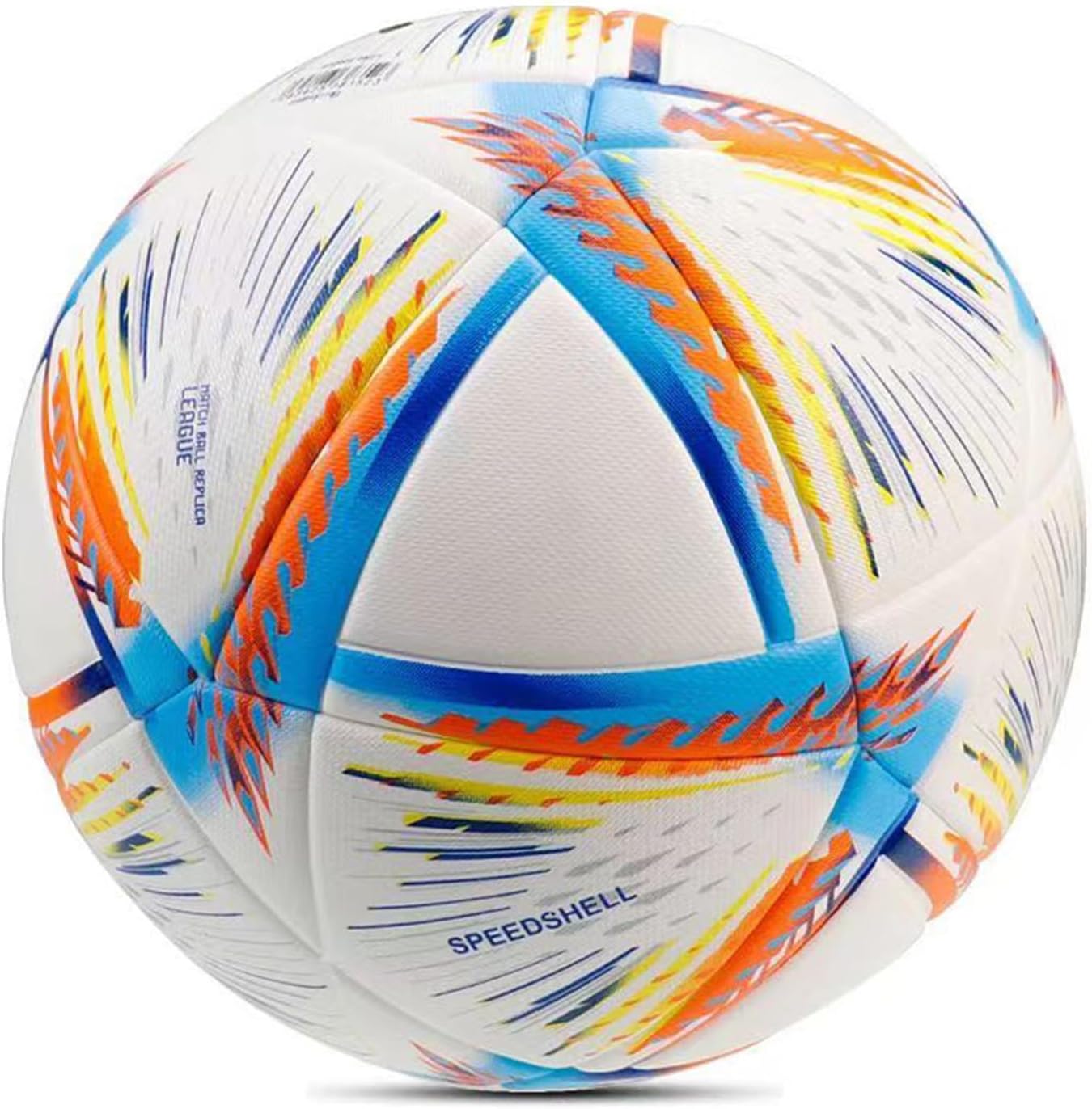 World Cup Soccer Ball | Size 5 | Seamless Heat Bonding | Butyl Bladder PU Soft Fabric | Indoor Outdoor Match Game Ball