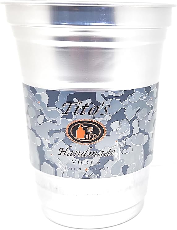 Tito's Aluminum Cup