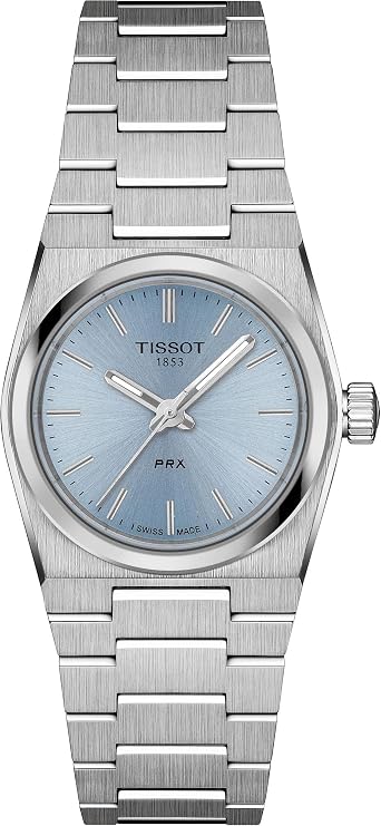 Tissot PRX Quartz 25mm, Swiss Quartz Watch for Women, Stainless Steel Case, T1370101135100