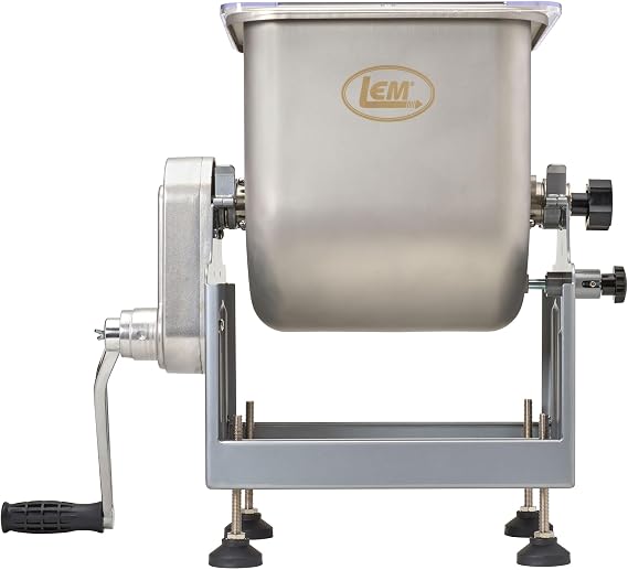 LEM Products BigBite Tilt Meat Mixer, 25 lb Capacity