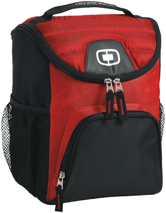 OGIO Chill 6-12 Can Cooler, Red