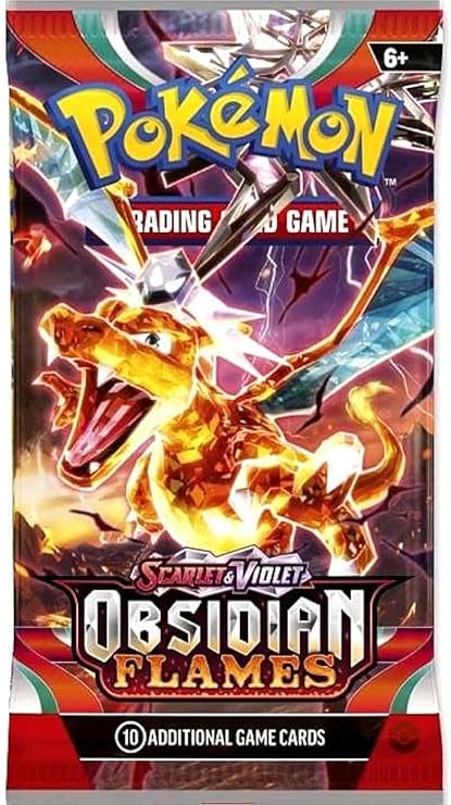 Pokemon Scarlet & Violet Obsidian Flames Booster Pack