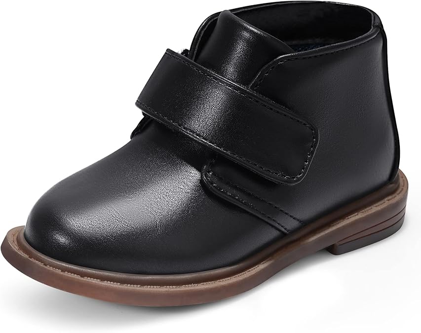 Kids Oxfords Shoes Boys Comfortable Dress Shoes Classic Uniform School Booties (Toddlers/Little Kids/Big Kids)