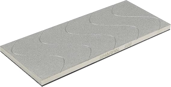 SHARPAL 145H 4 x 10 inch Diamond Wrapping Plate, Extra Coarse 220 Grit for Correcting and Leveling of Whetstones and Whetstones | Extremely Coarse 220 Grit Coarse sharpening, flattening, fixing and leveling, durable and consistent grit