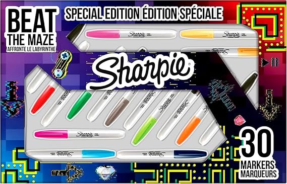 Sharpie Fine Permanent markör 30lu kutu-Labirent
