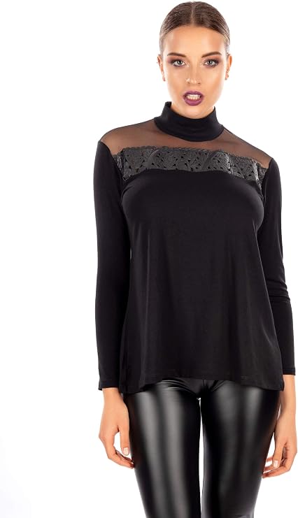 EGI Exclusive Collections Long-Sleeve Top. Proudly Made in Italy.