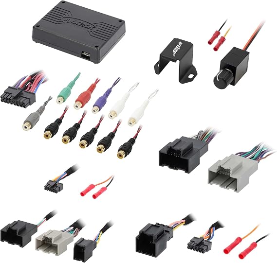 Axxess - Axxess A2B/DSP Pkg w/Amp Bypass Harness Select Lincoln 2018- (AXDSPX-A2B3)
