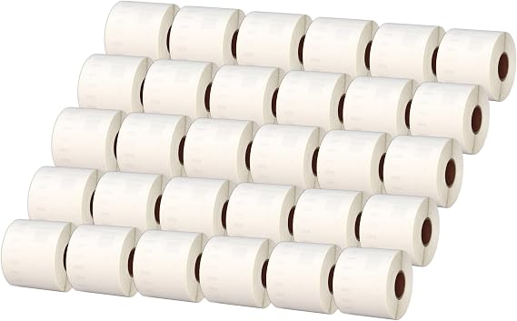 30 Rollen 99014 S0722430 54mm x 101mm Versand-Etiketten kompatibel für LabelWriter 4XL 450 400 330 320 310 Twin Turbo Duo Seiko SLP 450 400 240 220 200 120 100 Pro Plus (220 Etiketten pro Rolle)