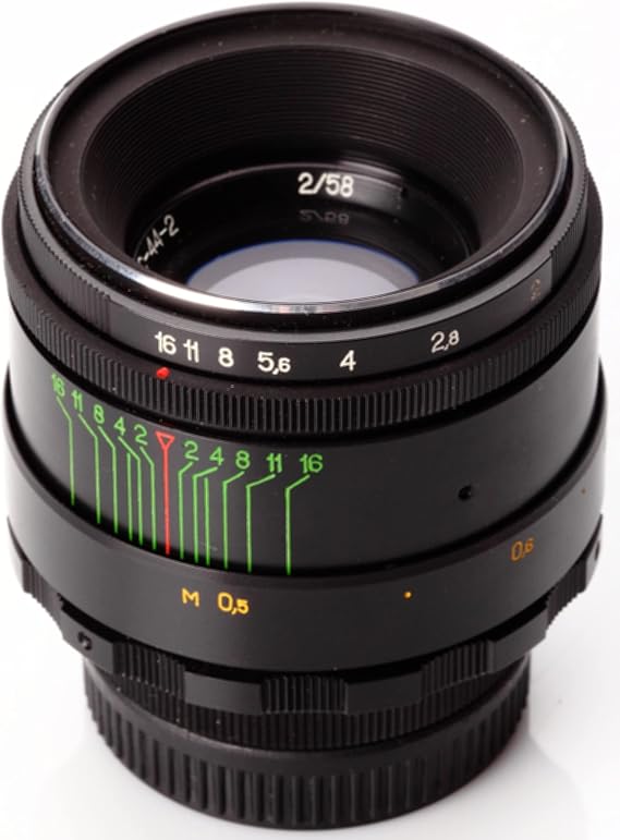 Helios 44-2 58mm Russian Lens for M42 Mount cameras