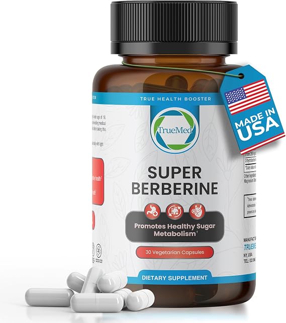 Super Berberine 250mg & Ceylon Cinnamon 4000mg - Supports Metabolic Health | Combines Dihydroberberine with Ceylon Cinnamon Extract to Support Healthy Glucose Metabolism and Overall Wellness, USA Made
