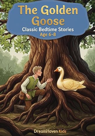 The Golden Goose: Classic Short Stories About Friendship, Courage, Kindness, Adventure For Kids Ages 6-8 (Bedtime Stories)