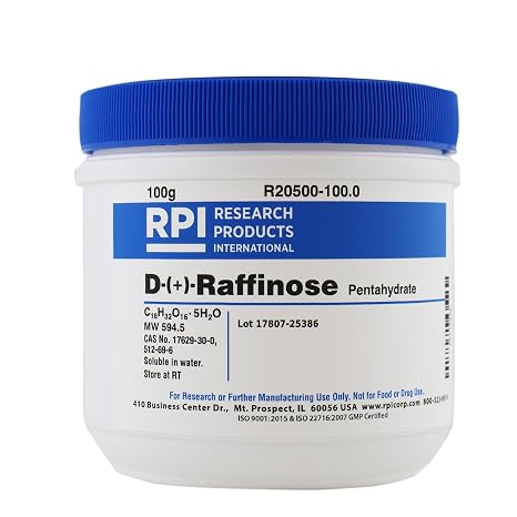 D--Raffinose Pentahydrate, 100 Grams