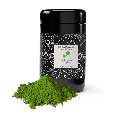 Direct Farm Sourced From Japan - Breakaway Matcha Coldbrew Original Iced Green Tea Powder - Highest Grade - Beyond Ceremonial 30g