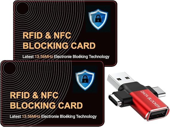 RFID Blocking Card, Credit Card Protector, Protects Entire Wallet Purse