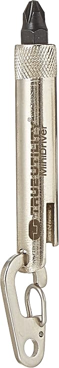 True Utility MiniDriver with Key-Ring Screwdriver