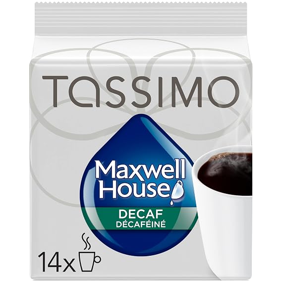 Maxwell House Cafe Collection Decaf, 14-count T-discs for Tassimo Brewers - Custom Roasts
